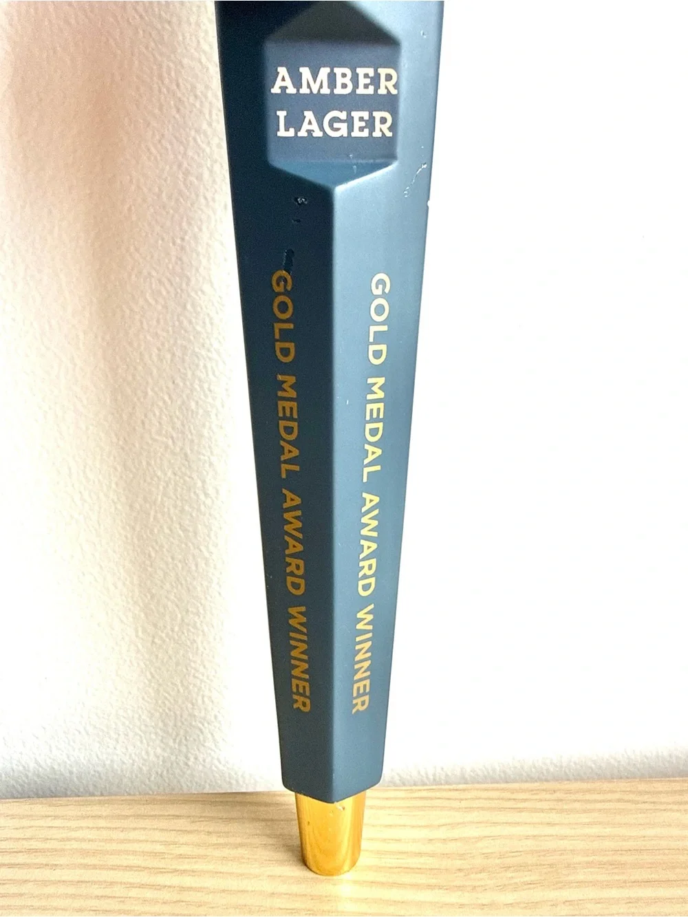 Third Shift Amber Lager Craft Beer Bar Tap Handle Miller Coors Breweriana